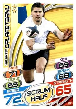 2015 Topps Rugby Attax #180 Valentin Calafeteanu Front